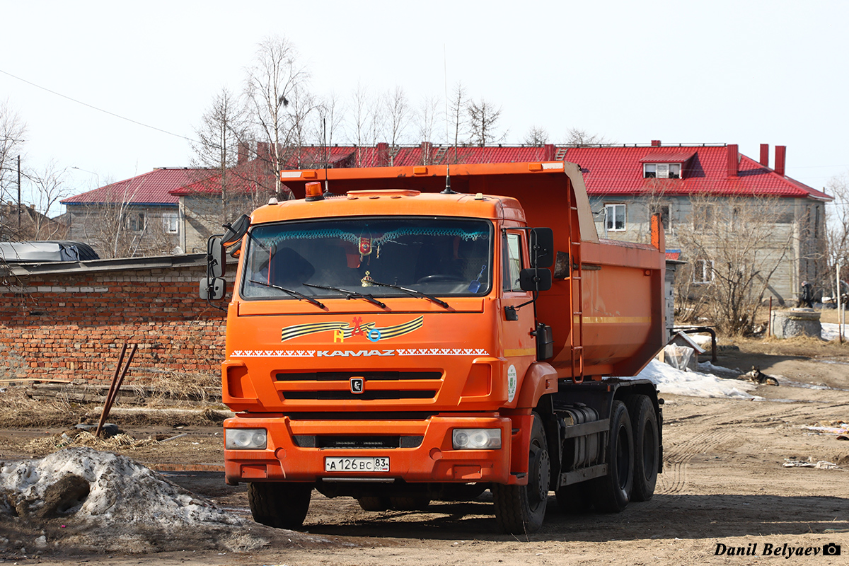 Ненецкий автономный округ, № А 126 ВС 83 — КамАЗ-65115-L4(19)