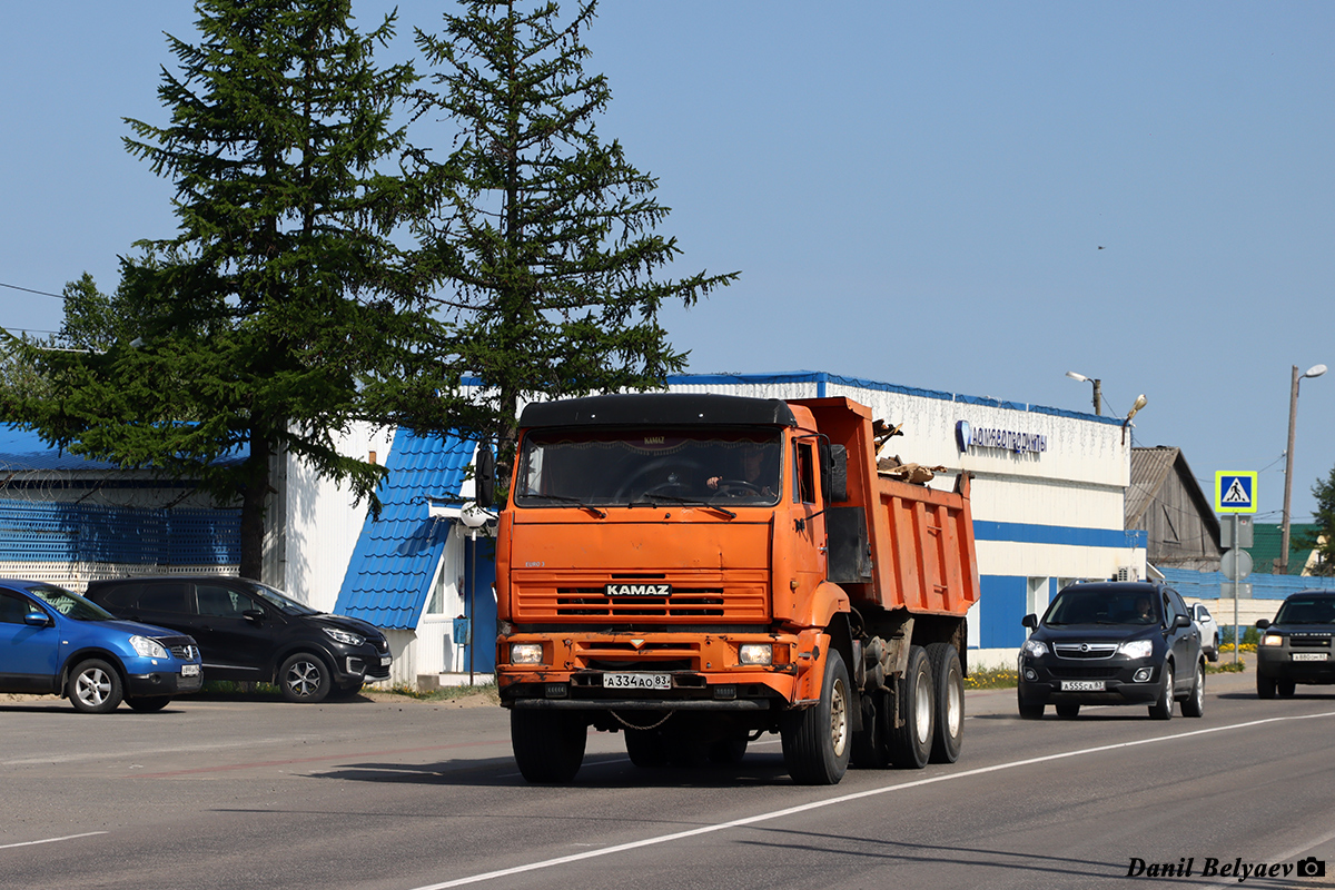 Ненецкий автономный округ, № А 334 АО 83 — КамАЗ-65111 [651110]