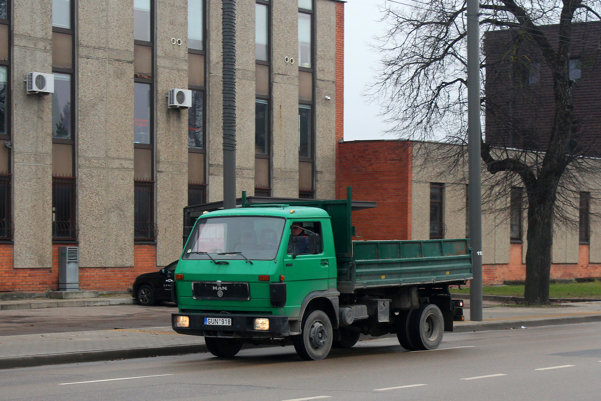 Литва, № GUN 918 — VW-MAN G90
