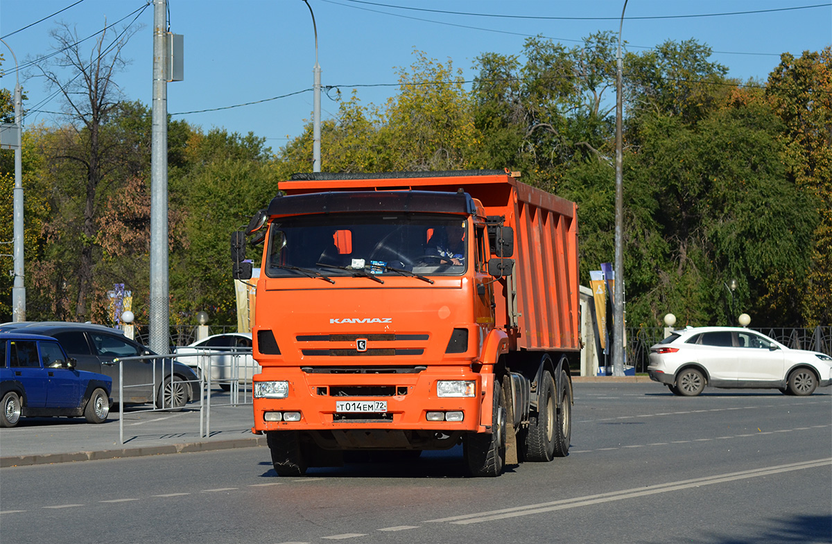 Тюменская область, № Т 014 ЕМ 72 — КамАЗ-6520-53