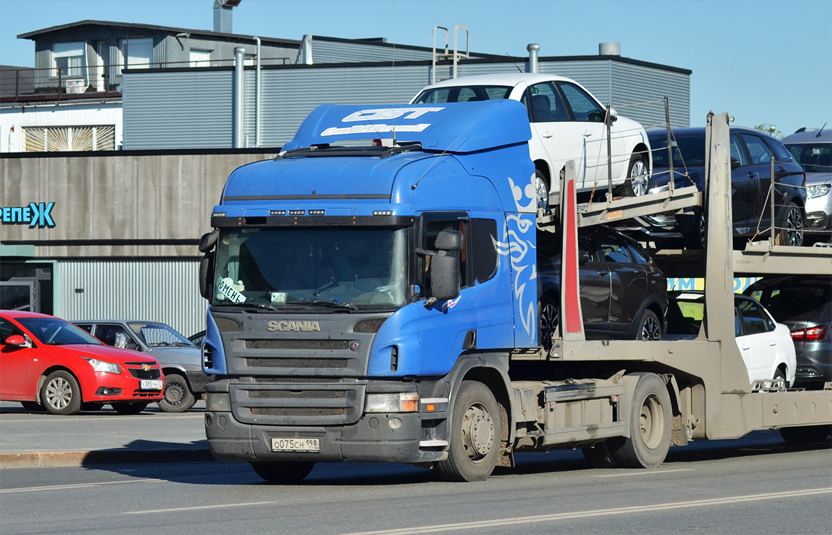 Санкт-Петербург, № О 075 СН 198 — Scania ('2004) P340