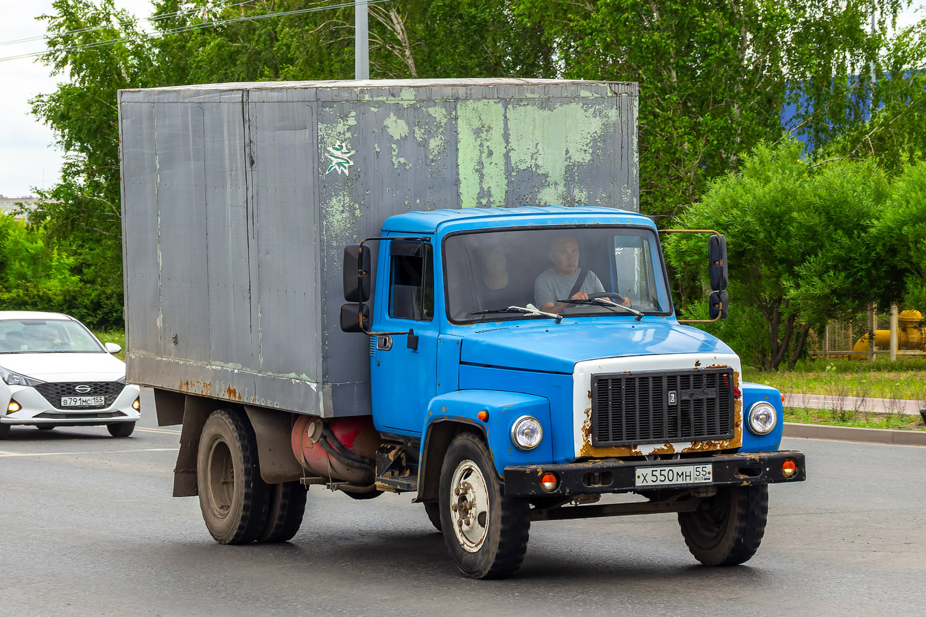 Омская область, № Х 550 МН 55 — ГАЗ-3307