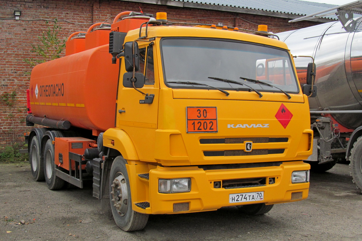 Томская область, № Н 274 ТА 70 — КамАЗ-65115-L4(19)