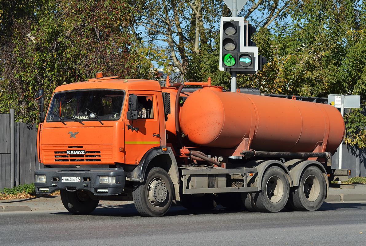 Тюменская область, № У 663 КО 72 — КамАЗ-65115-62