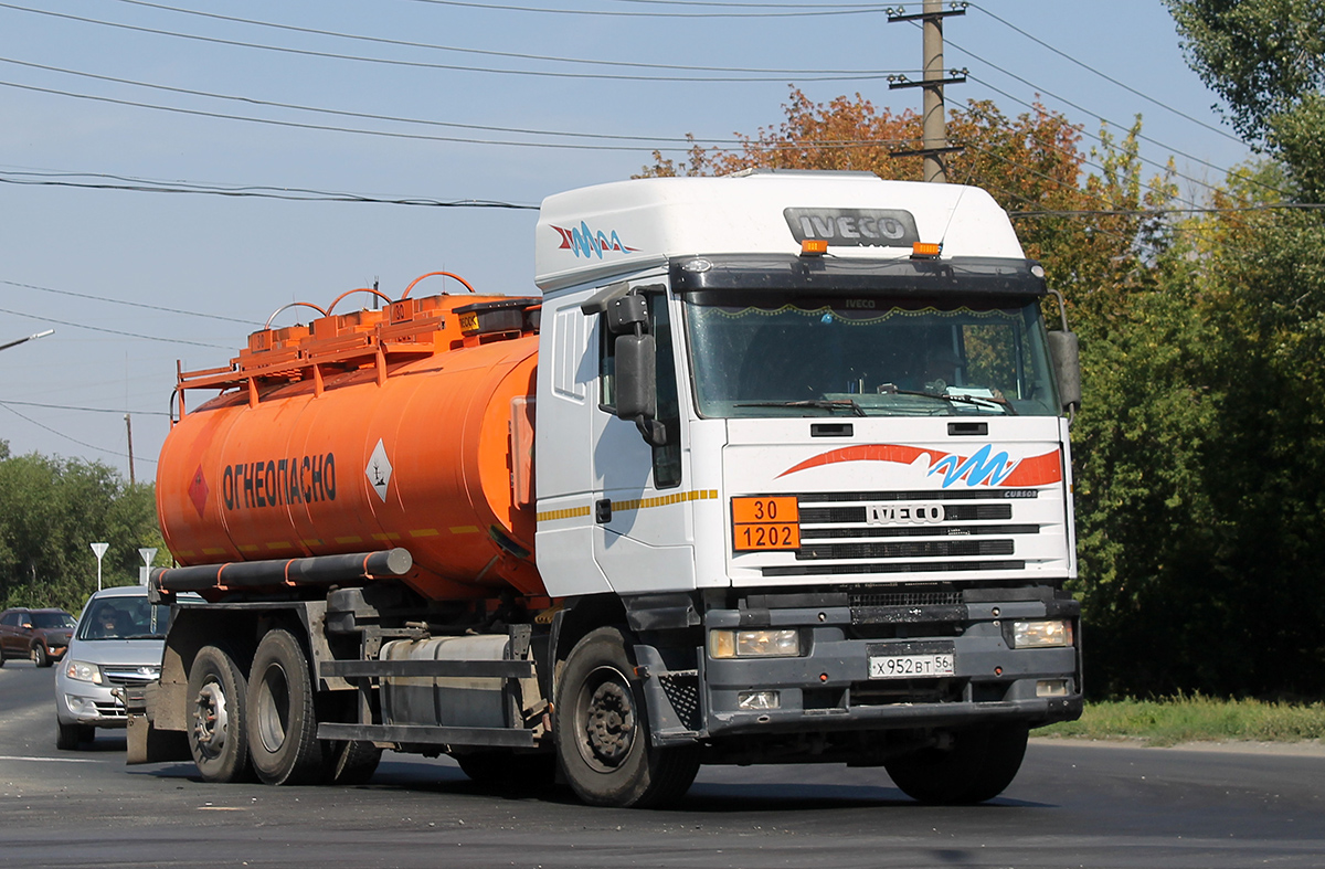 Оренбургская область, № Х 952 ВТ 56 — IVECO EuroStar