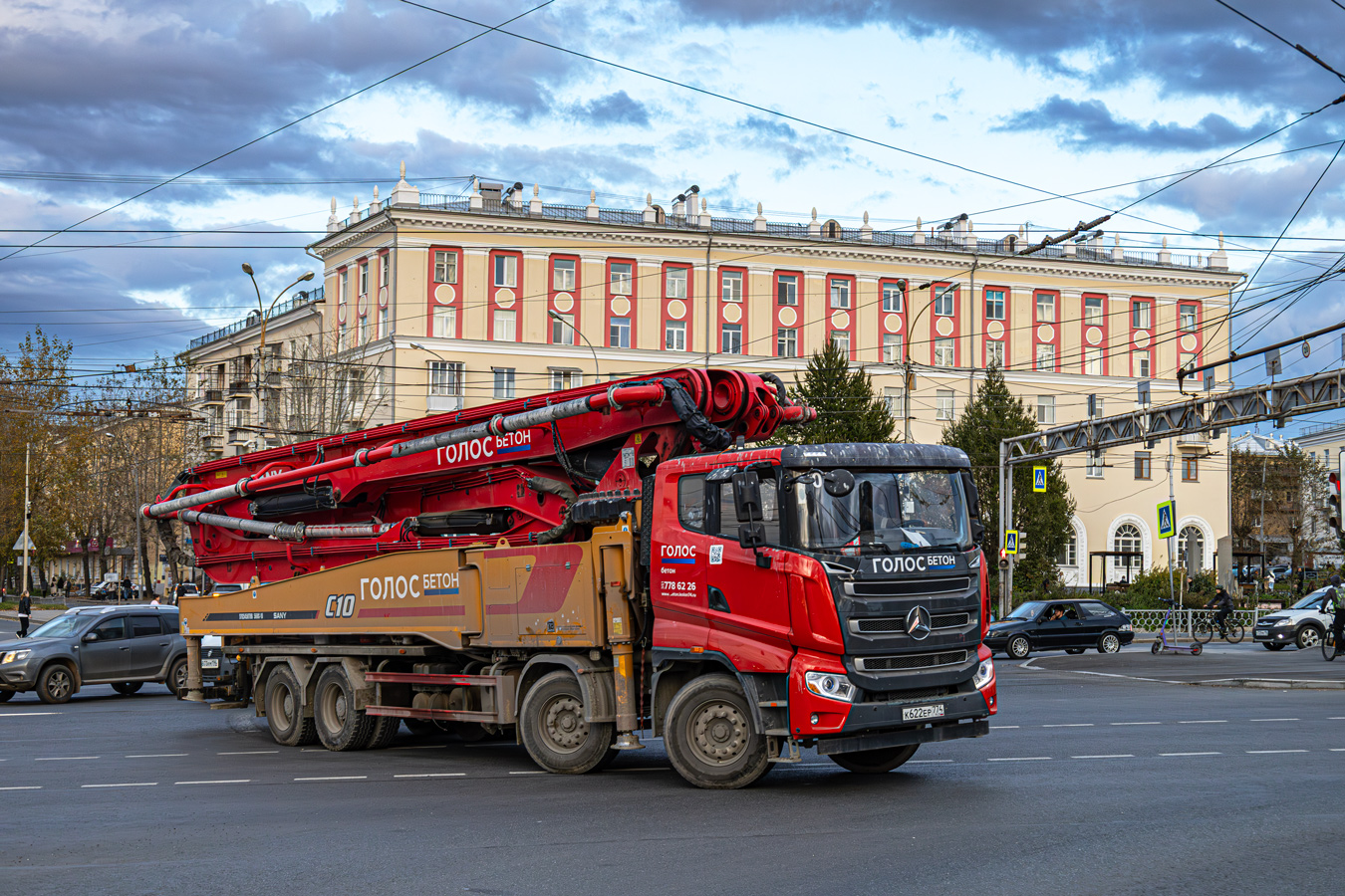 Челябинская область, № К 622 ЕР 774 — SANY (общая модель)