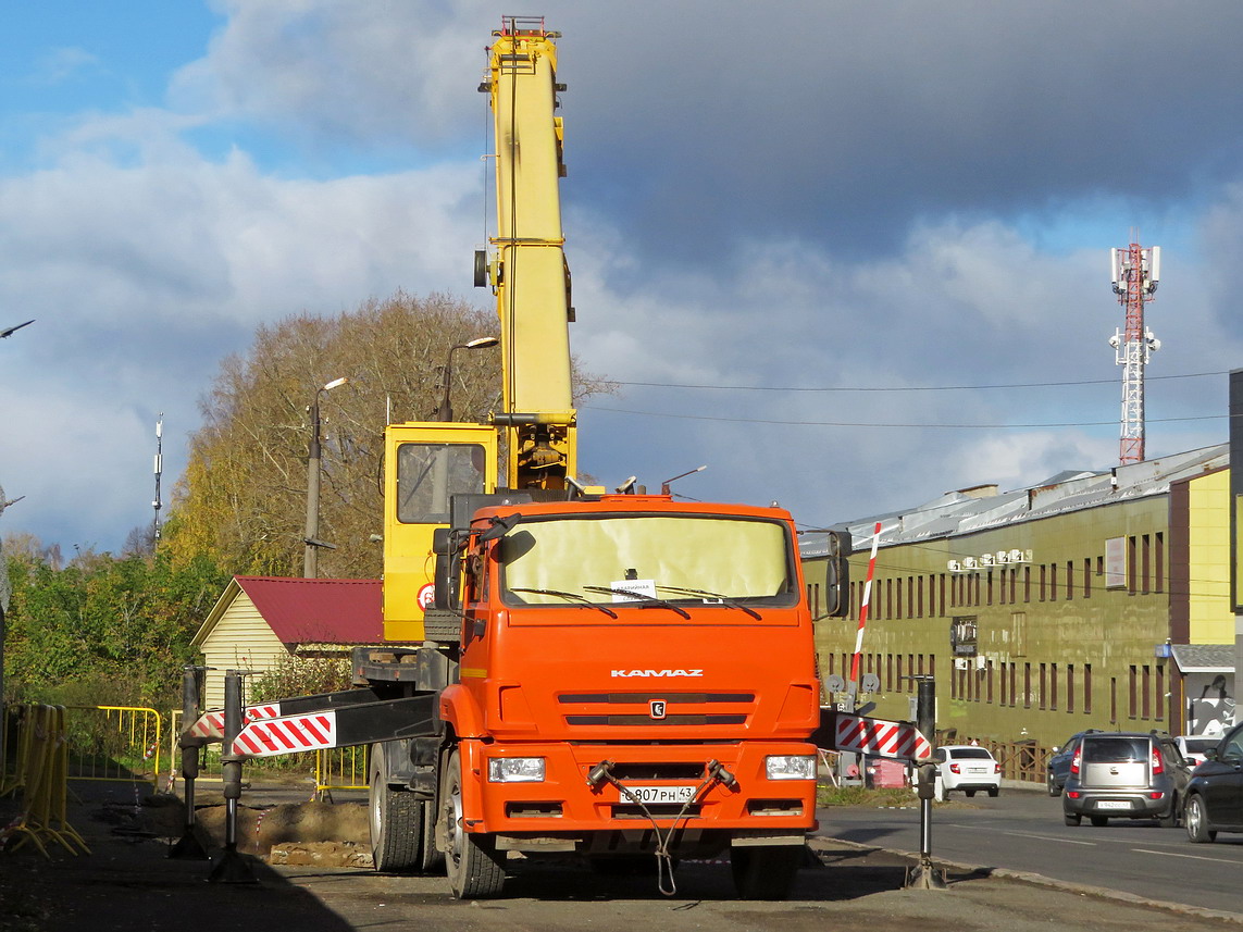 Кировская область, № О 807 РН 43 — КамАЗ-53605-A5(48)