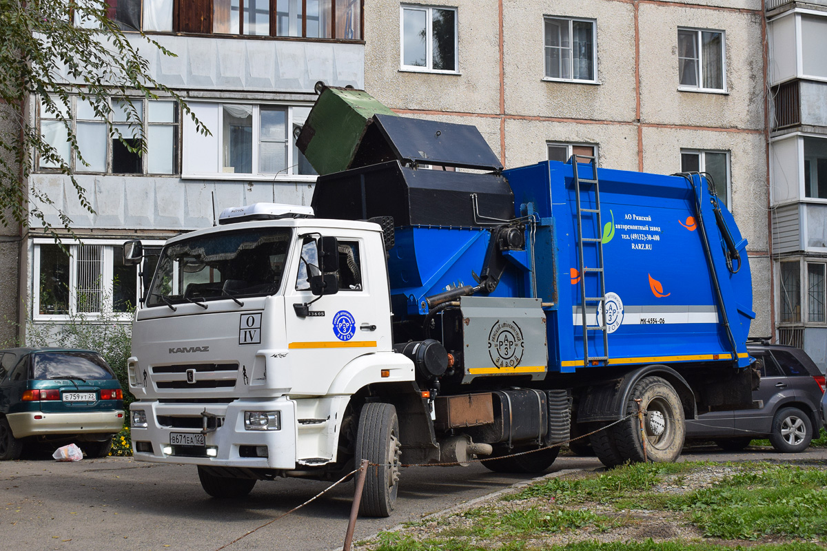 Алтайский край, № В 671 ЕА 122 — КамАЗ-53605-A5(48)
