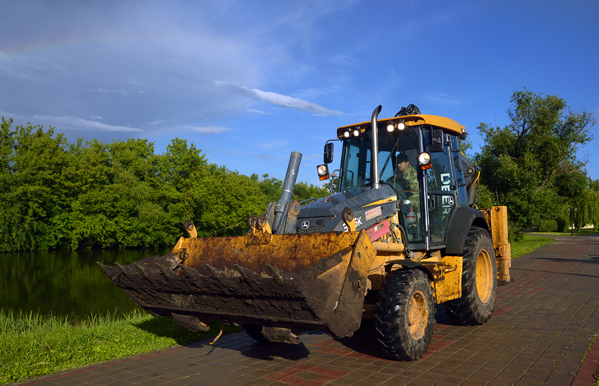 Тамбовская область, № (68) Б/Н СТ 0119 — John Deere 315SL; Транспортные средства без номеров (Тамбовская область)