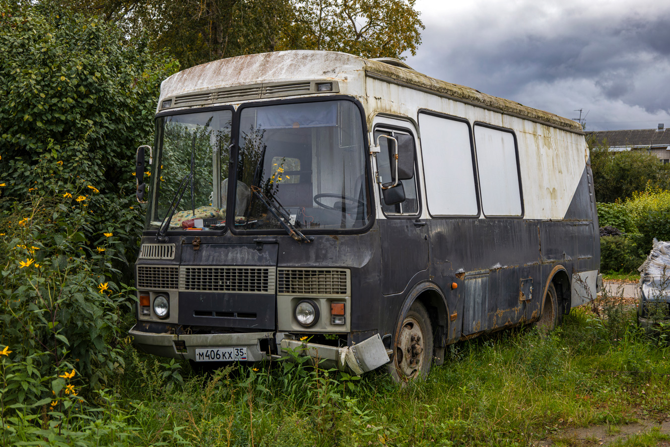 Вологодская область, № М 406 КХ 35 — ПАЗ-3205 (общая модель)