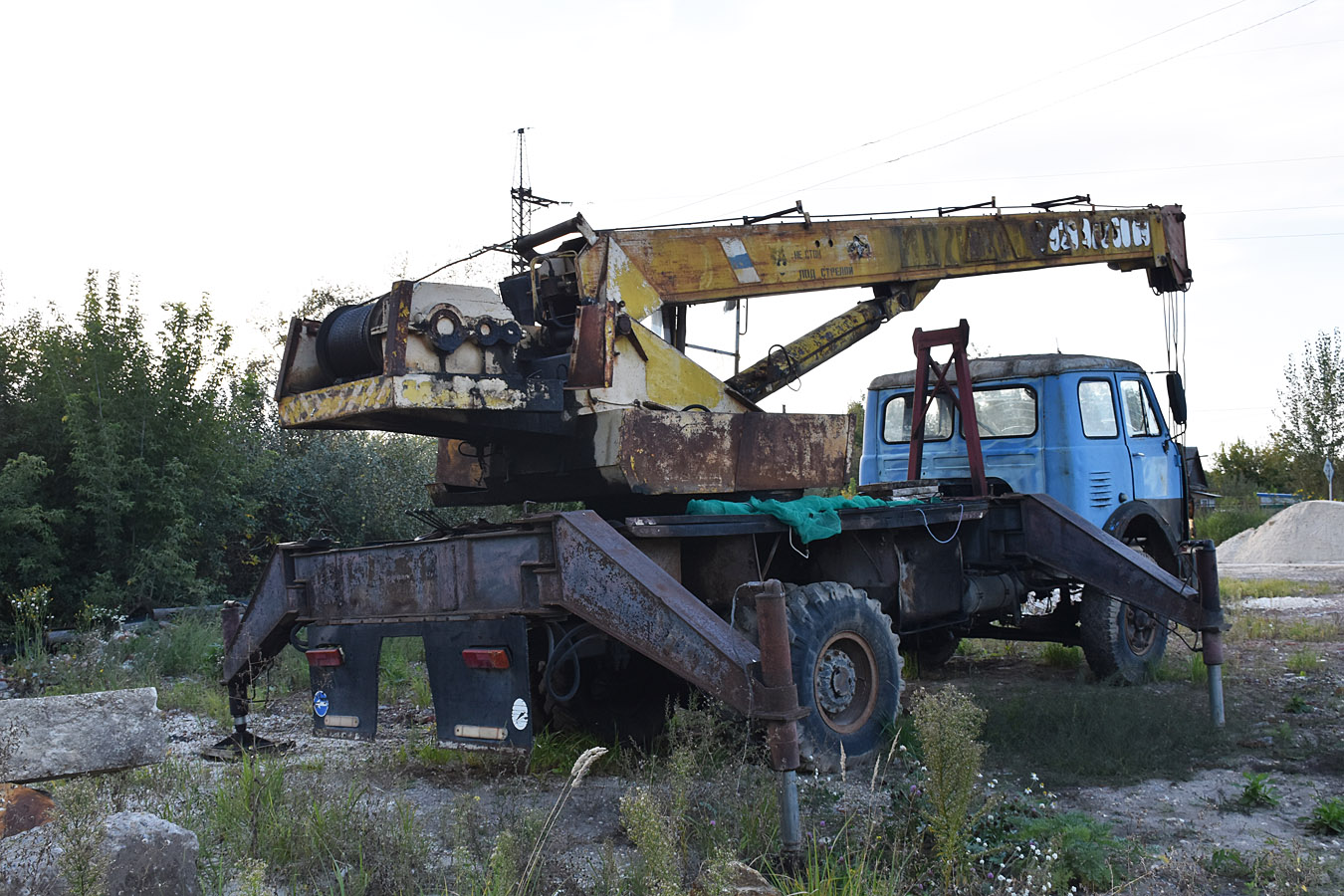 Рязанская область, № (62) Б/Н 0224 — МАЗ-5334; Транспортные средства без номеров (Рязанская область)
