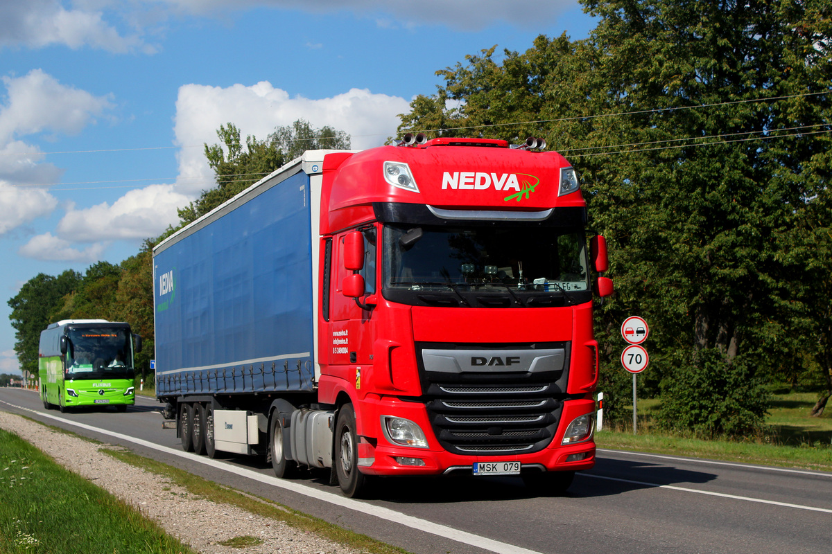 Литва, № MSK 079 — DAF XF Euro6 FT