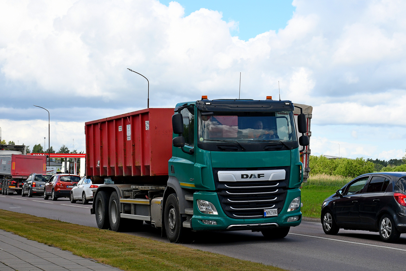 Литва, № NYZ 590 — DAF CF Euro6 (общая модель)