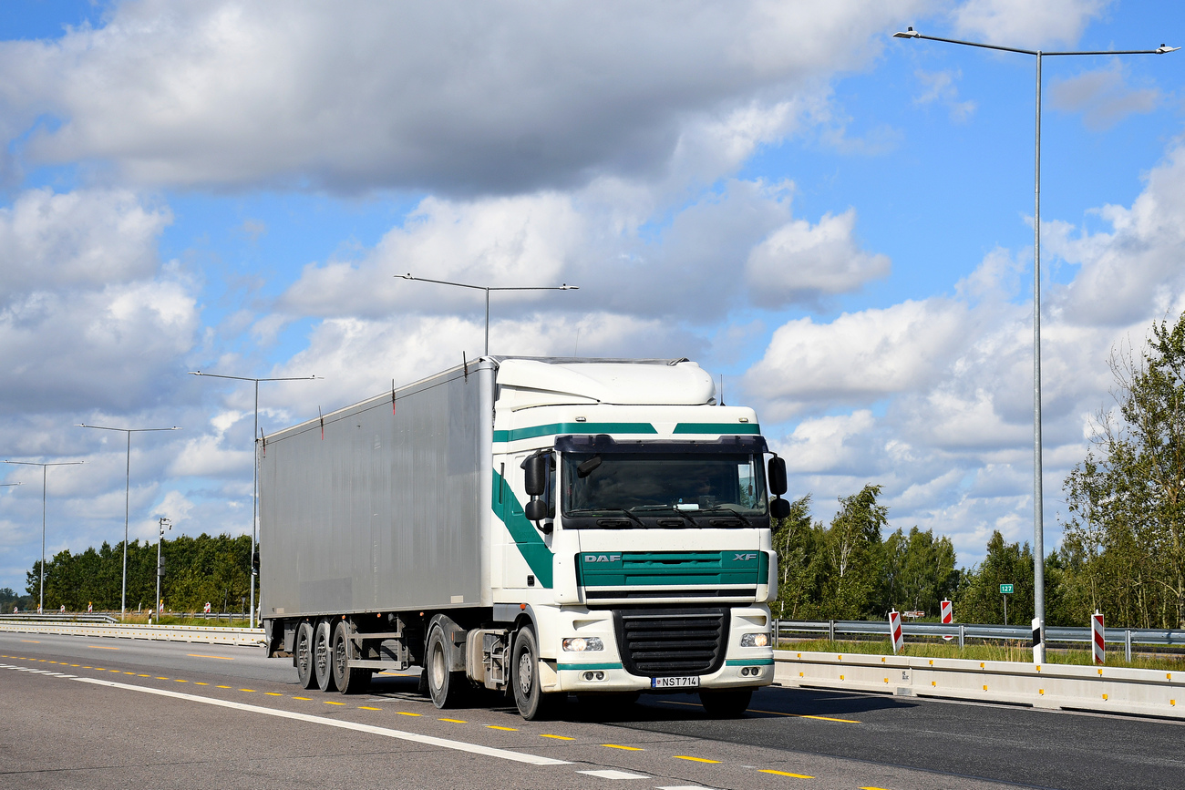 Литва, № NST 714 — DAF XF105 FT