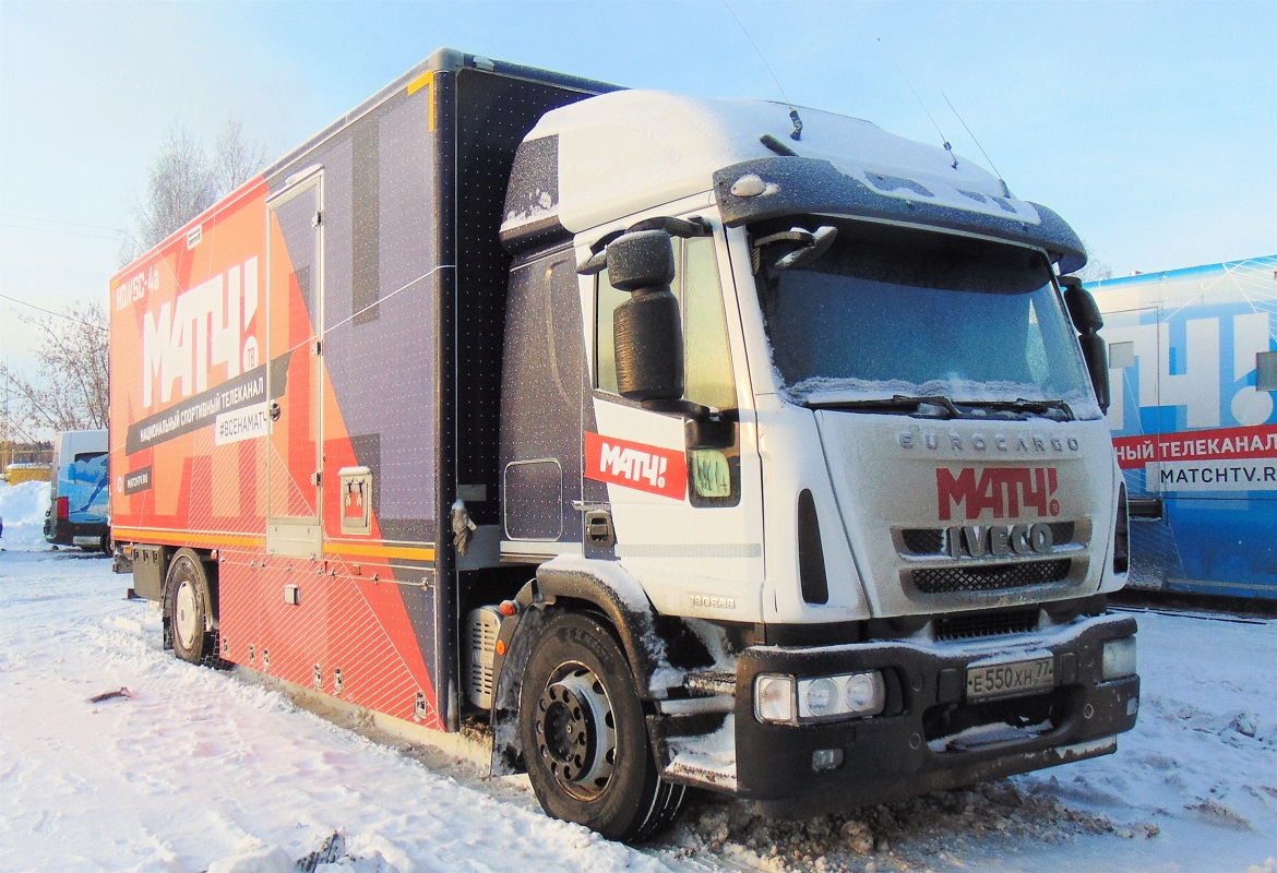 Москва, № Е 550 ХН 77 — IVECO EuroCargo ('2008)