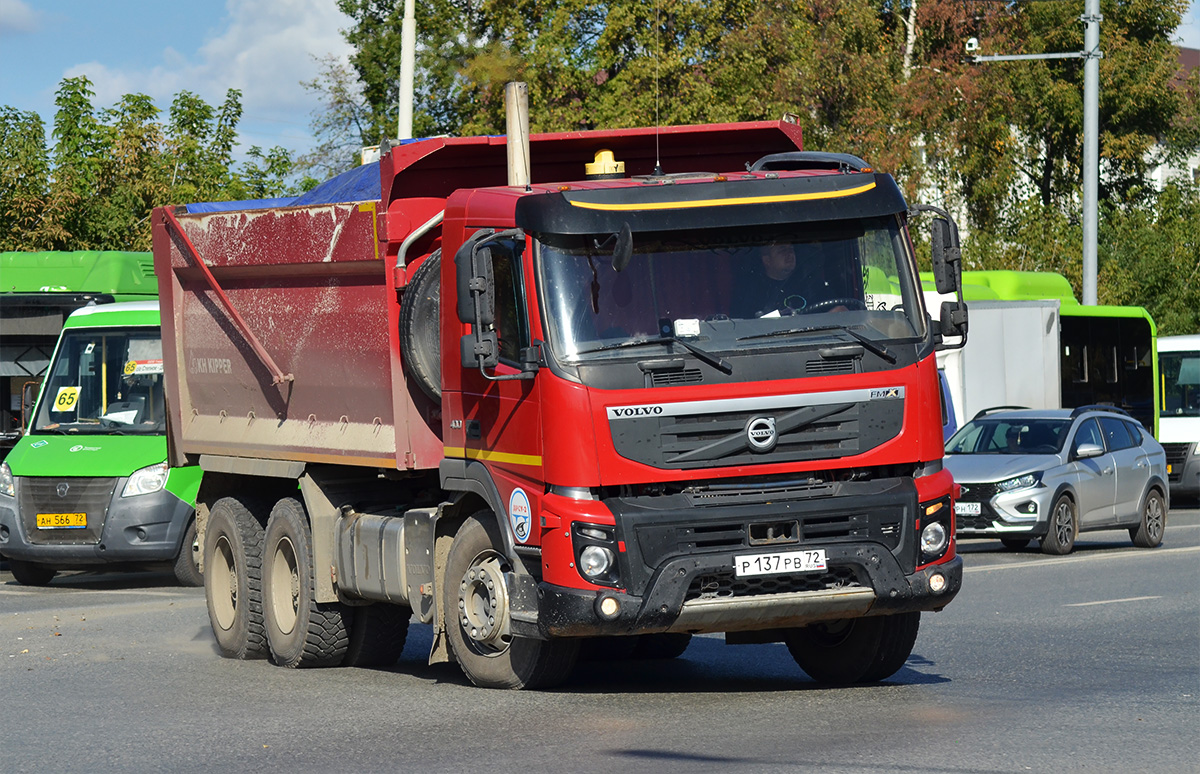 Тюменская область, № Р 137 РВ 72 — Volvo ('2010) FMX.400 [X9P]