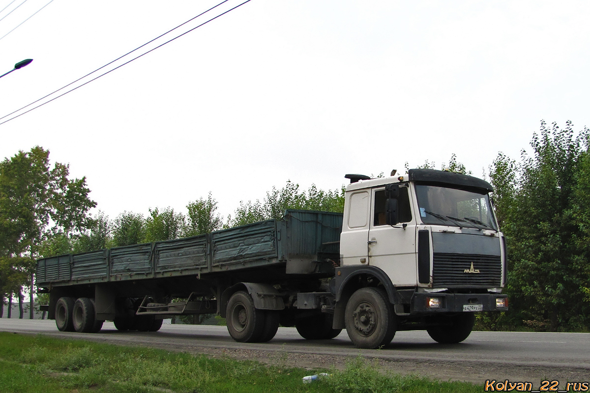 Алтайский край, № А 429 РХ 22 — МАЗ-54323