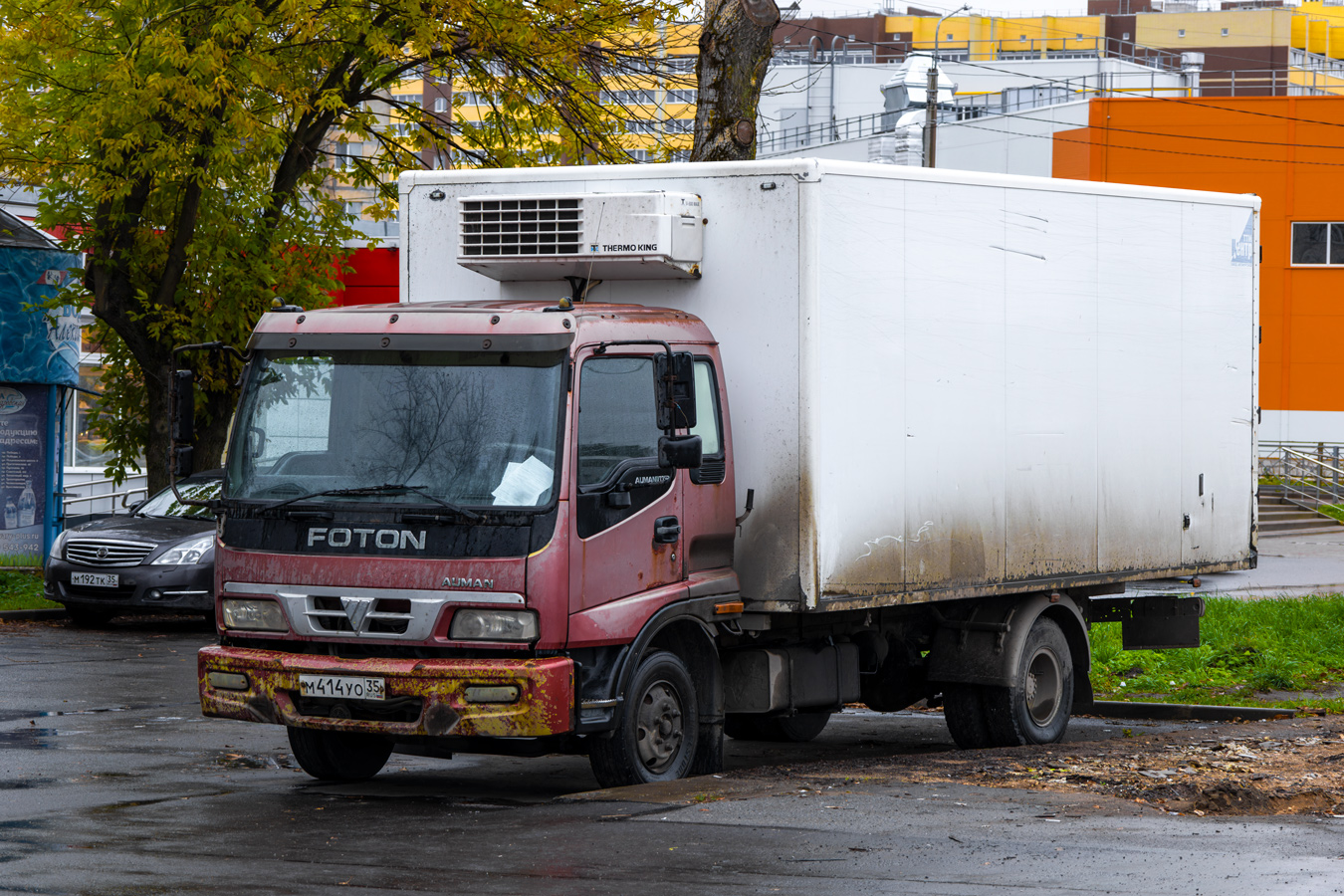 Вологодская область, № М 414 УО 35 — Foton Auman (общая модель)
