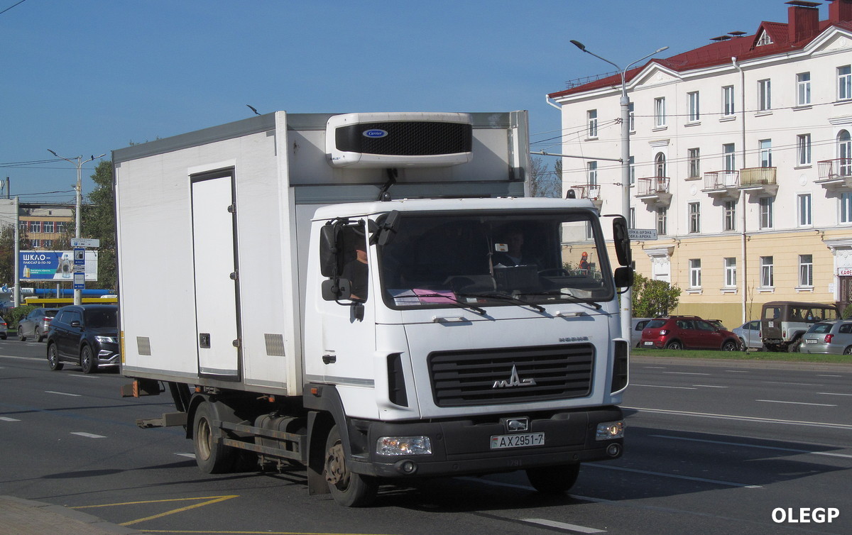 Минск, № АХ 2951-7 — МАЗ-4371 (общая модель)