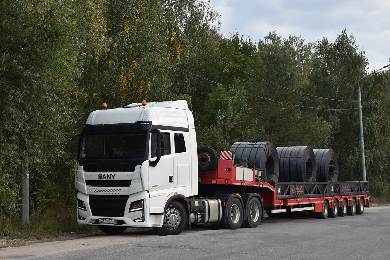 Ростовская область, № К 387 ОО 761 — SANY D525 HQC4250