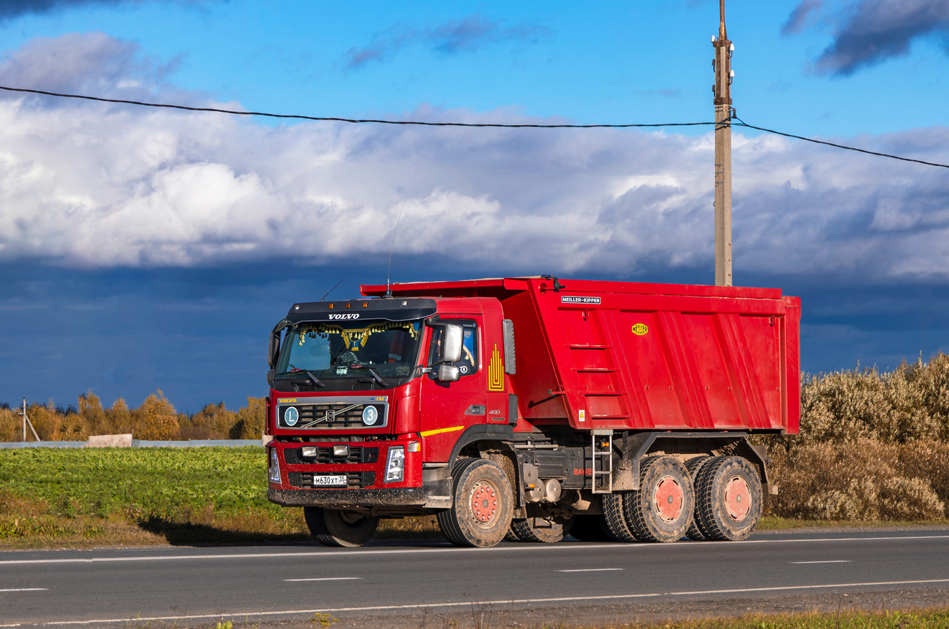Вологодская область, № М 630 ХТ 35 — Volvo ('2002) FM12.400