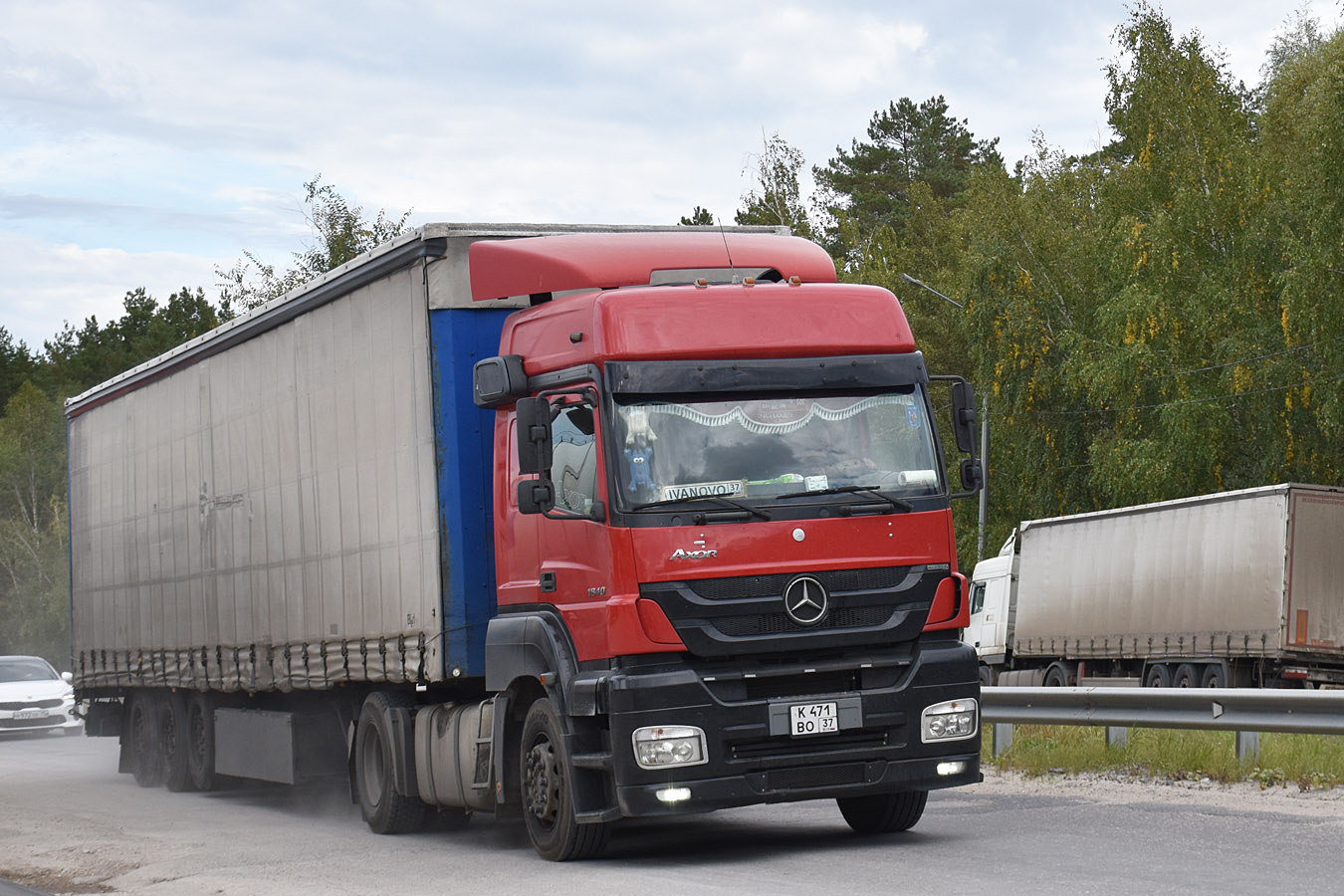 Ивановская область, № К 471 ВО 37 — Mercedes-Benz Axor 1840