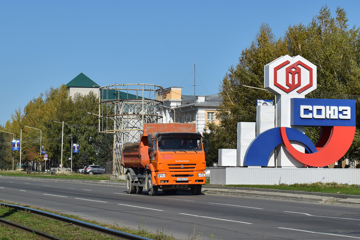 Алтайский край, № А 198 ОВ 122 — КамАЗ-53605-A5(48)