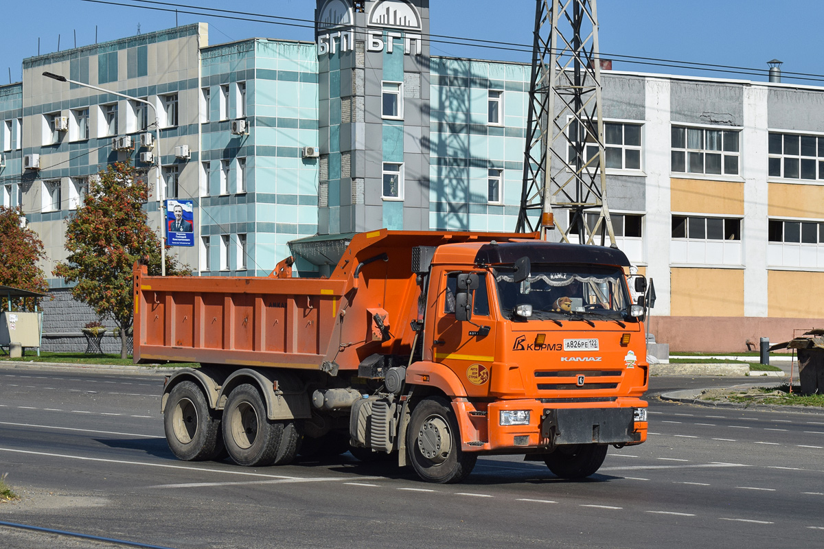 Алтайский край, № А 826 РЕ 122 — КамАЗ-65115-50