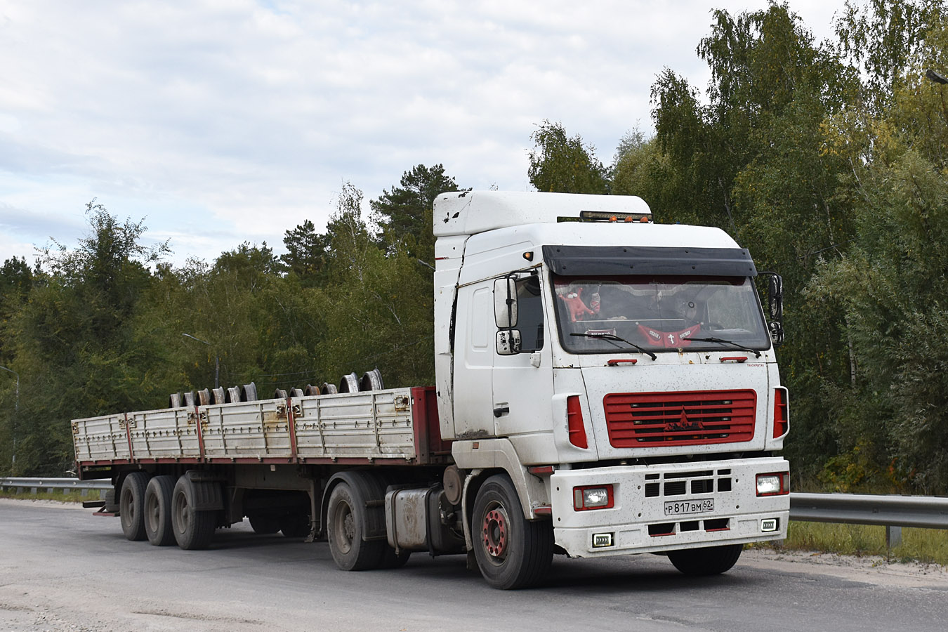 Рязанская область, № Р 817 ВМ 62 — МАЗ-5440A5