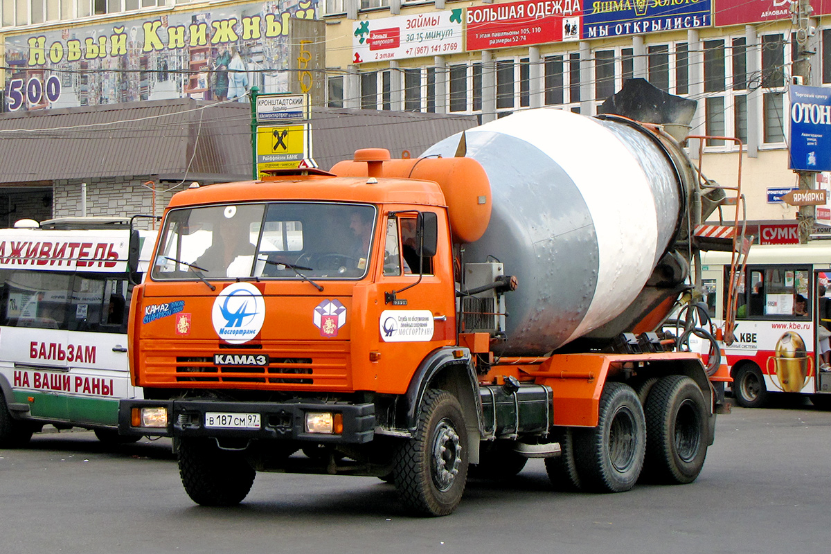 Москва, № В 187 СМ 97 — КамАЗ-53229-02 [53229C]
