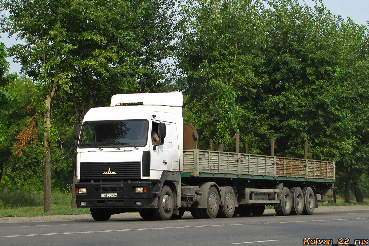 Алтайский край, № Т 660 ОН 22 — МАЗ-643008