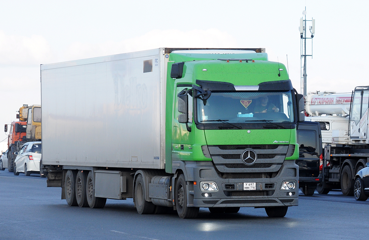 Татарстан, № У 697 ММ 716 — Mercedes-Benz Actros '09 1844 [Z9M]