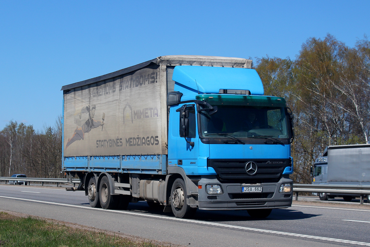 Литва, № JSA 662 — Mercedes-Benz Actros ('2003) 2544