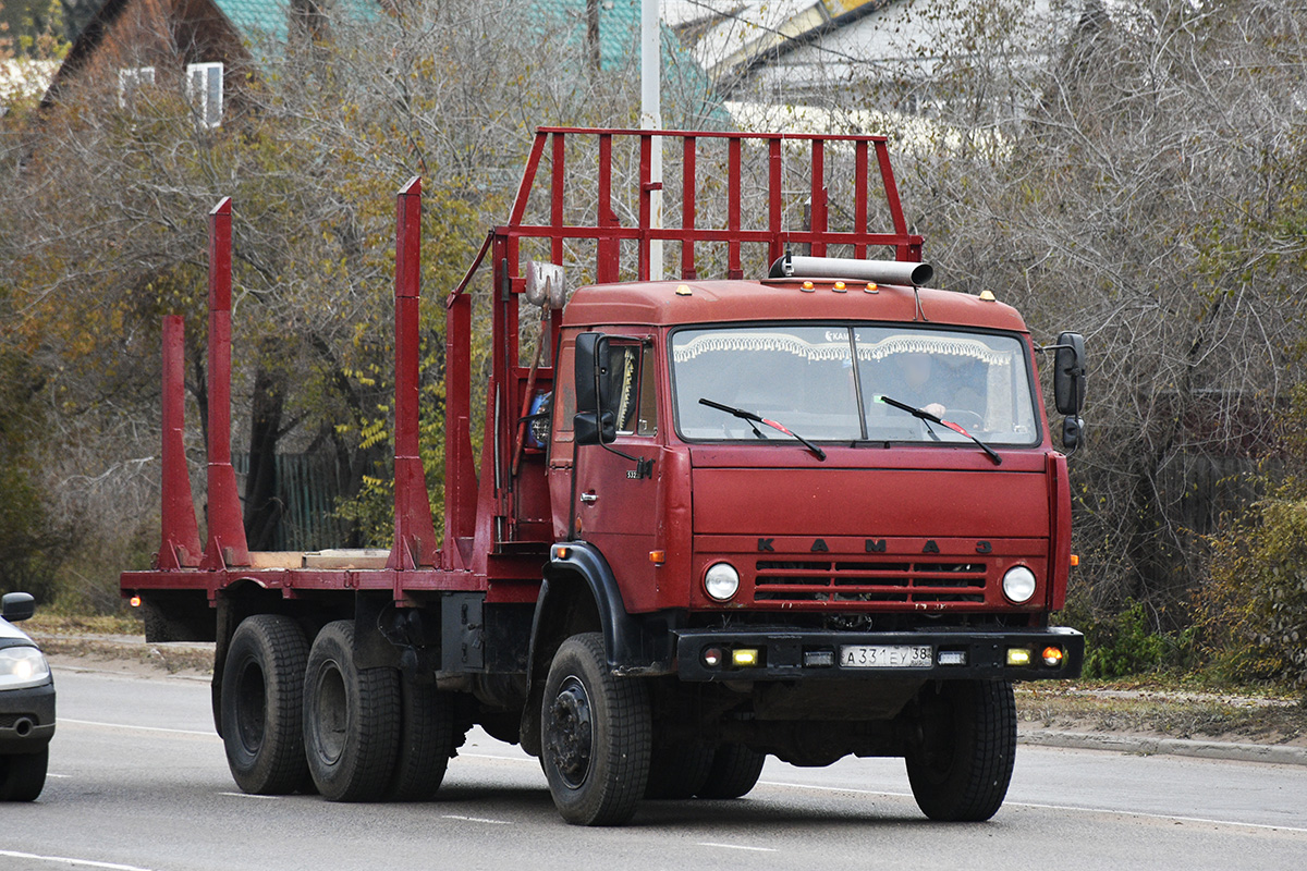 Бурятия, № А 331 ЕУ 38 — КамАЗ (общая модель)