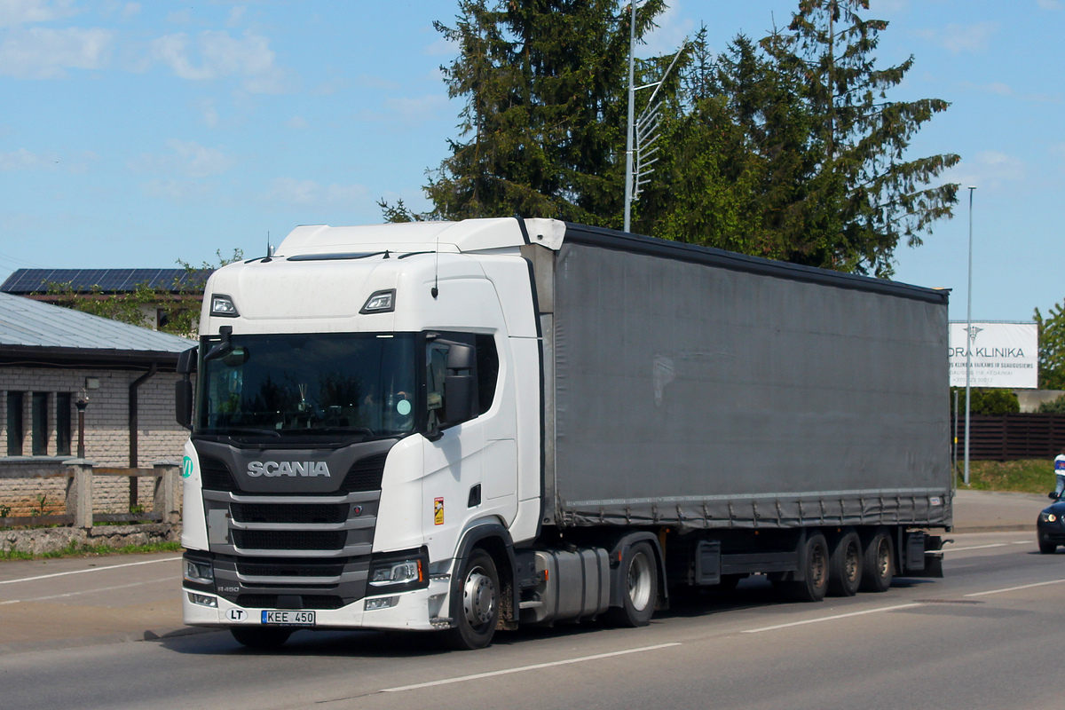 Литва, № KEE 450 — Scania ('2016) R450