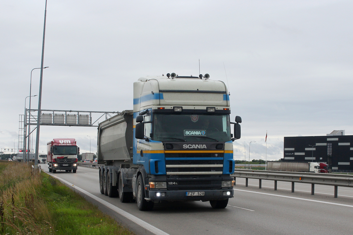 Литва, № FZF 528 — Scania ('1996) R124L
