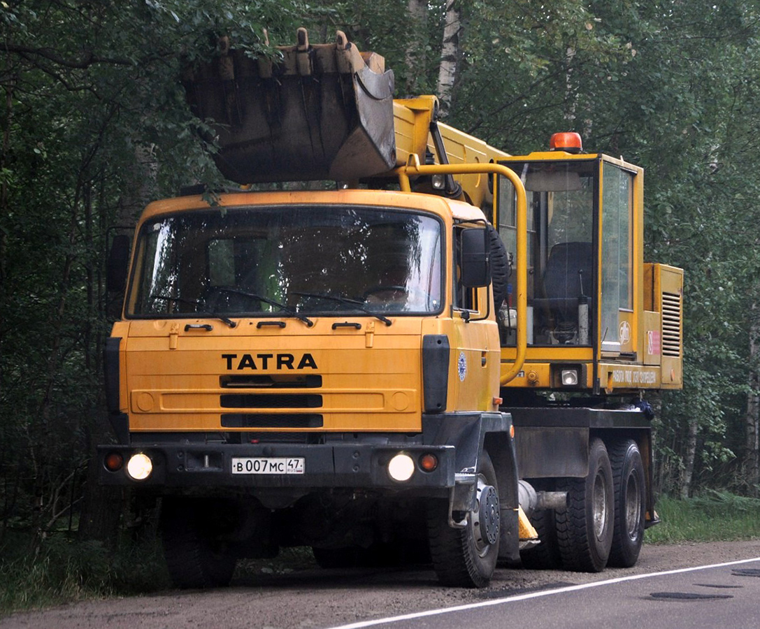 Ленинградская область, № В 007 МС 47 — Tatra 815-21EP11