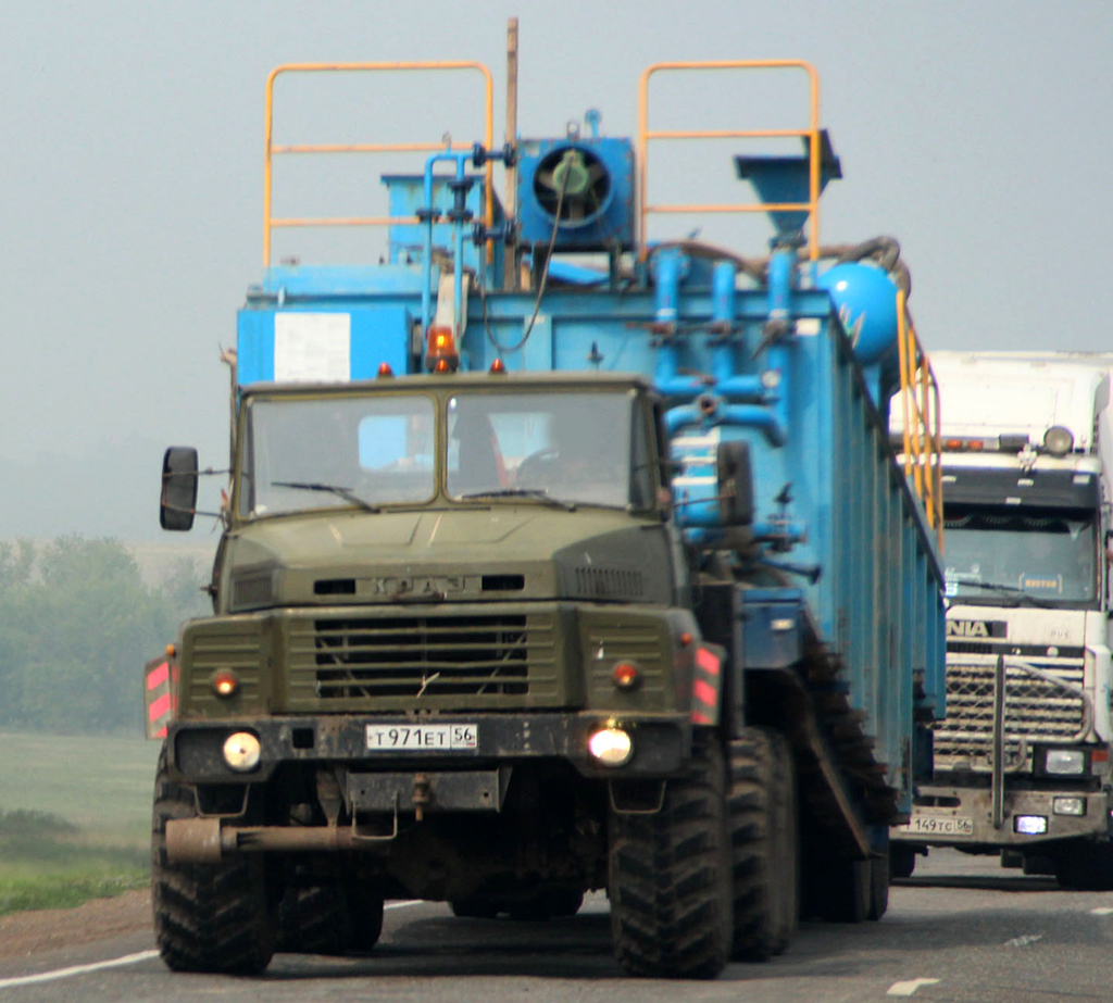 Оренбургская область, № Т 971 ЕТ 56 — КрАЗ-6443