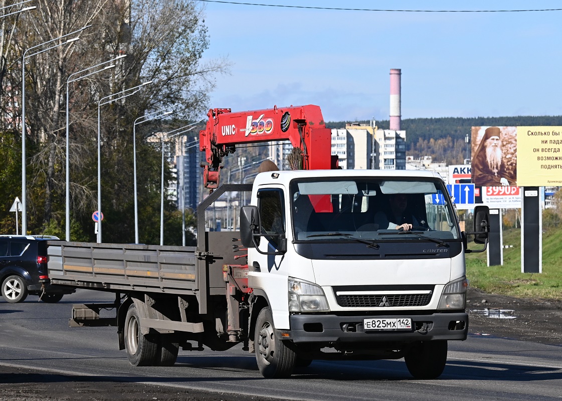 Кемеровская область, № Е 825 МХ 142 — Mitsubishi Fuso Canter