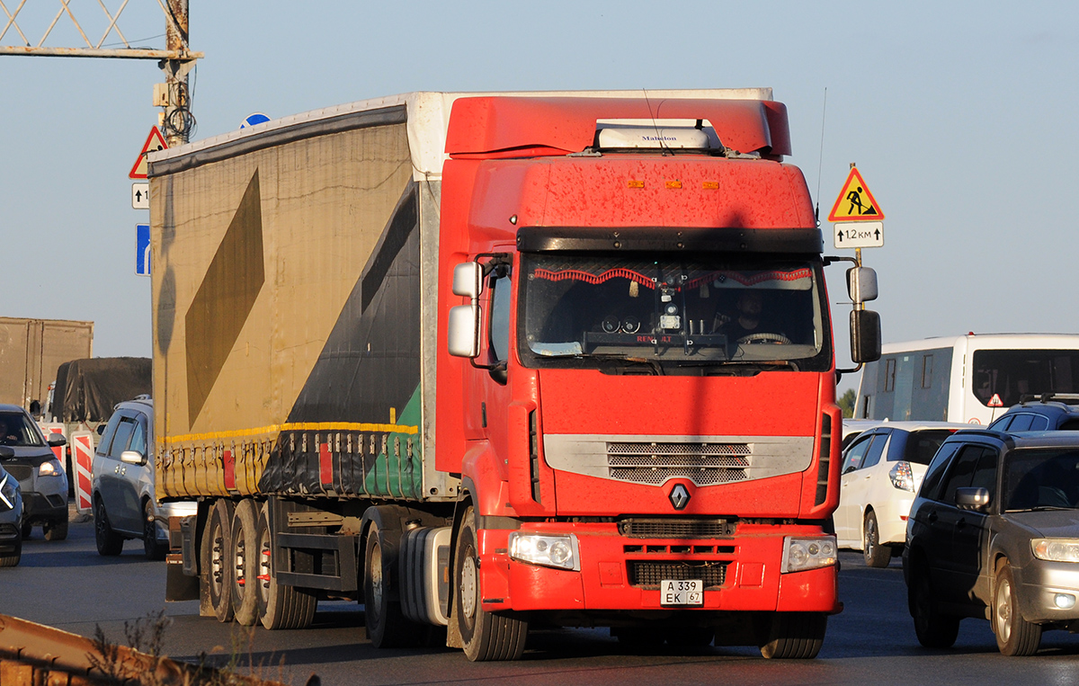 Смоленская область, № А 339 ЕК 67 — Renault Premium ('2006) [X9P]