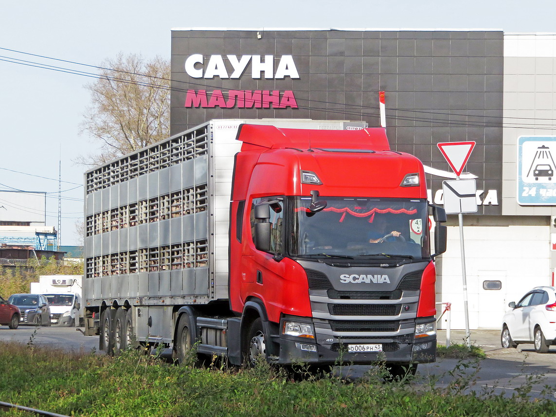 Кировская область, № О 006 РН 43 — Scania ('2016) G440