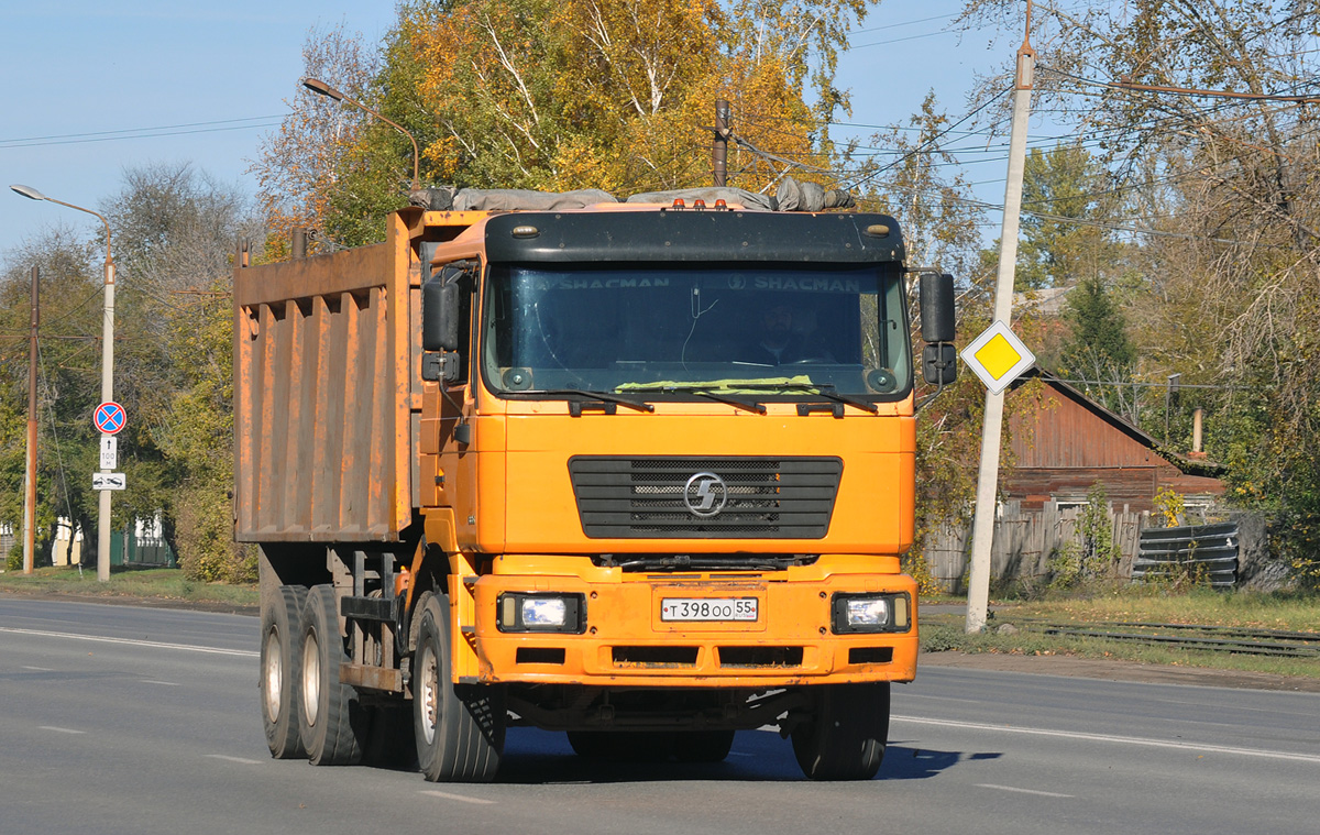 Омская область, № Т 398 ОО 55 — Shaanxi Shacman F3000 SX325x