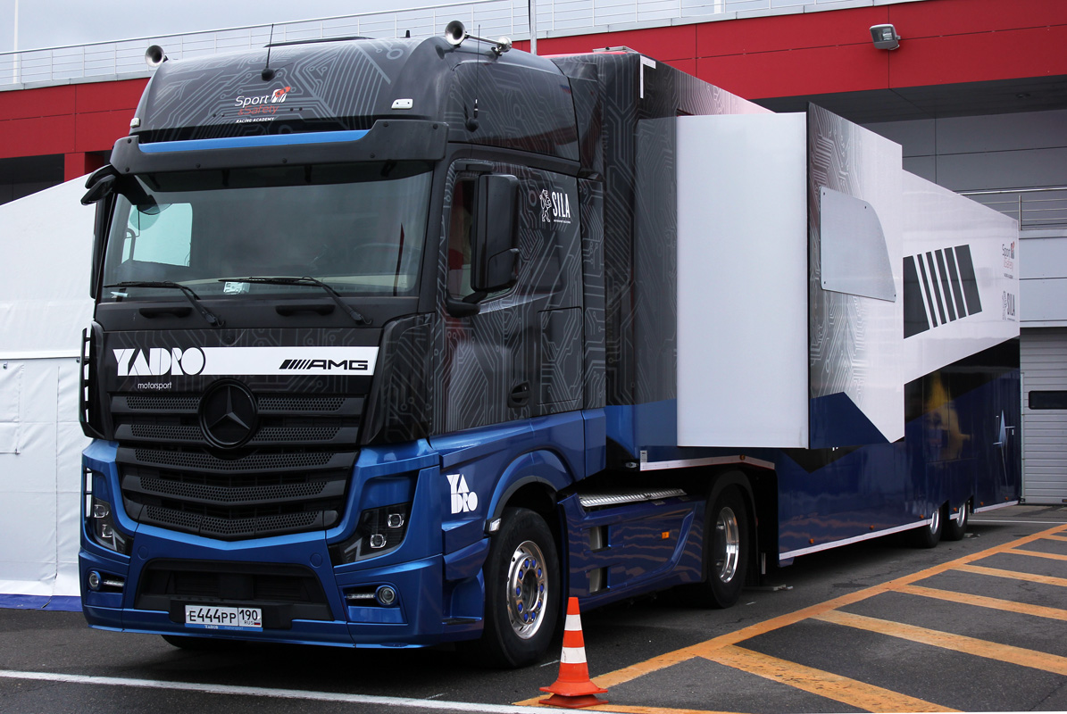 Московская область, № Е 444 РР 190 — Mercedes-Benz Actros ('2011) 1851