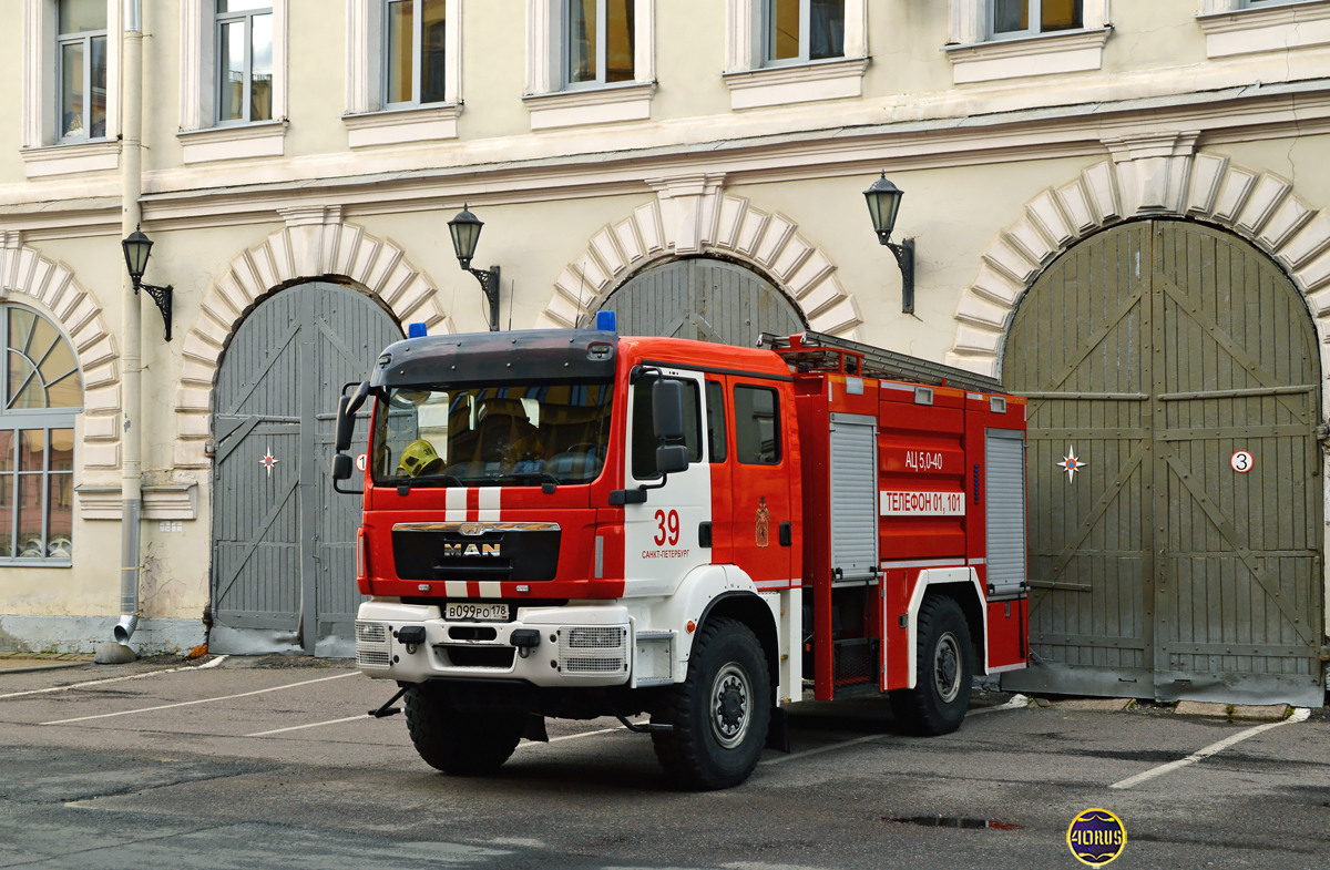 Санкт-Петербург, № В 099 РО 178 — MAN TGM 18.340