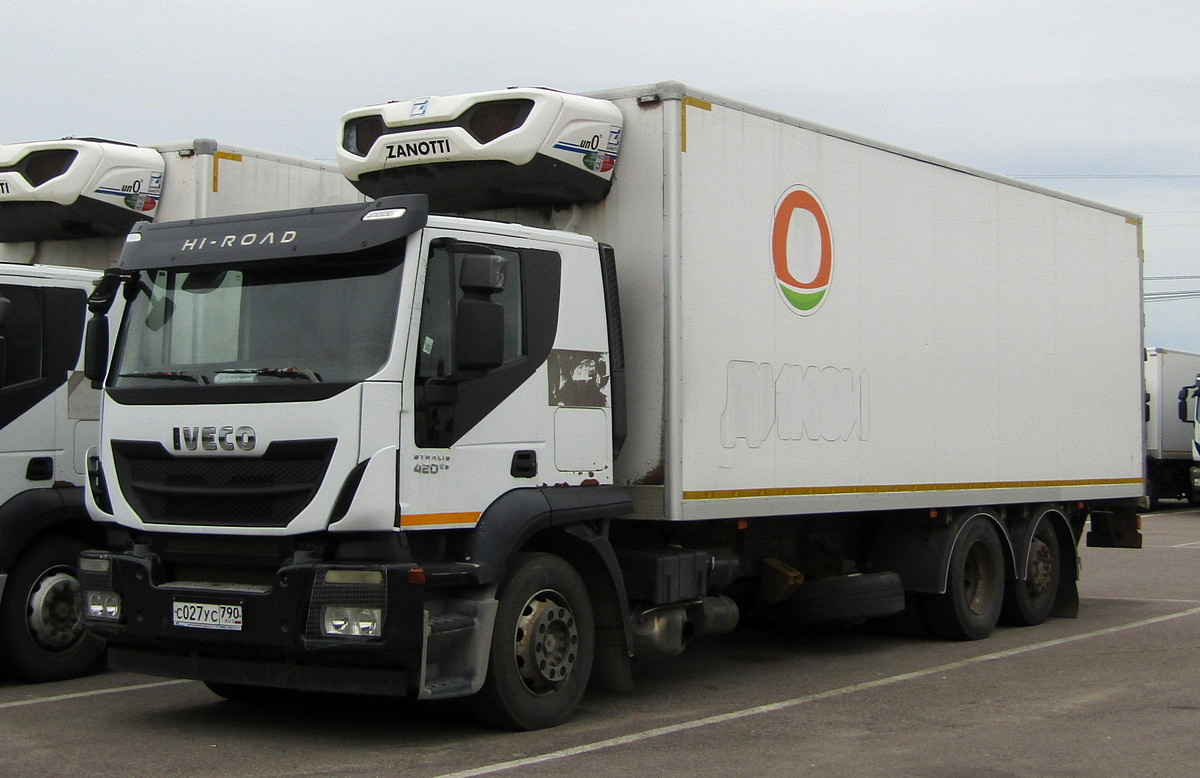 Московская область, № С 027 УС 790 — IVECO Stralis ('2012) 420