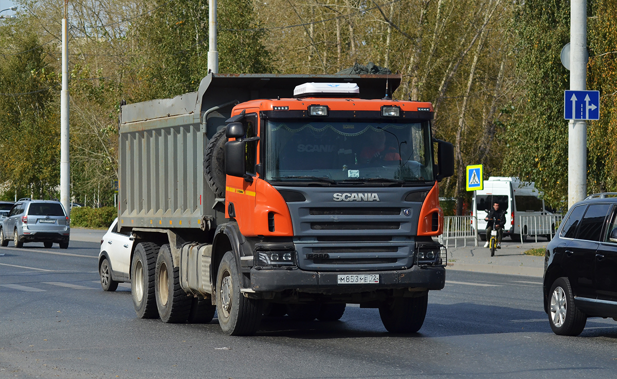Тюменская область, № М 853 МЕ 72 — Scania ('2004) P380