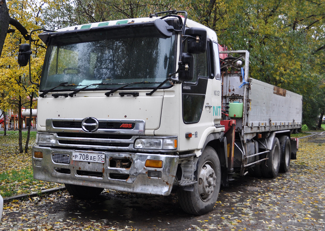 Омская область, № Р 708 АЕ 55 — Hino Profia