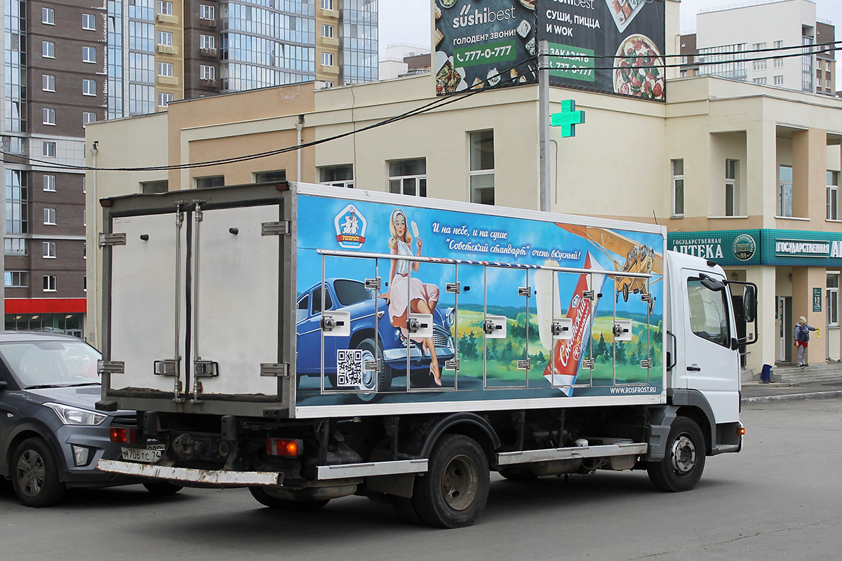 Челябинская область, № М 706 ТС 74 — Mercedes-Benz Atego 815