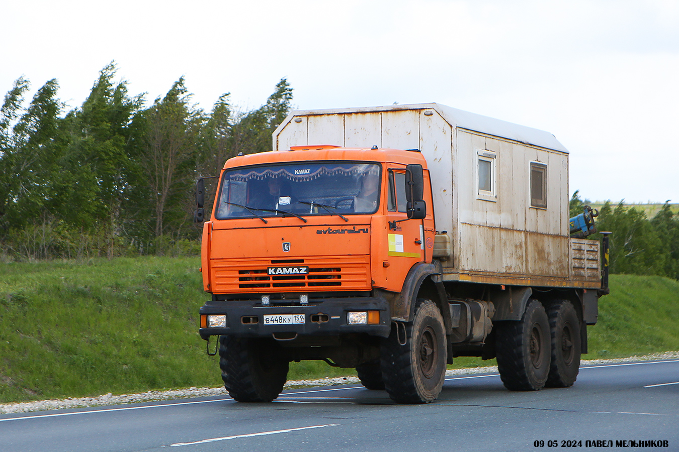 Самарская область, № В 448 КУ 159 — КамАЗ-43118 (общая модель)