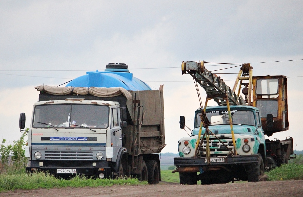 Рязанская область, № У 978 ТА 62 — КамАЗ-55111 [551110]; Рязанская область, № А 137 ЕК 62 — ЗИЛ-431412
